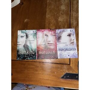 Iron King 3 Book Trade PB YA Lot The Iron Fey Series Julie Kagawa